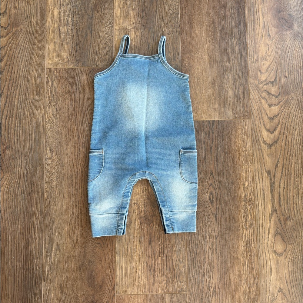 PK Beans Baby Denim Overalls